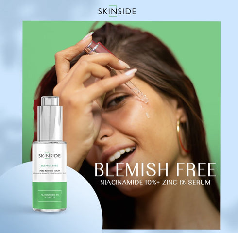 سكين سايد سيروم نياسيناميد (10% + زنك 1%) لتوحيد لون البشرة 25 مل - Skinside